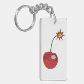 Glitter Cherry Bomb Sleutelhanger (Voorkant Links)