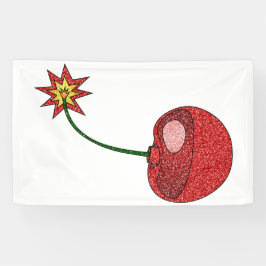 Glitter Cherry Bomb Spandoek