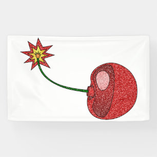 Glitter Cherry Bomb Spandoek