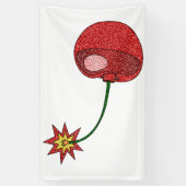 Glitter Cherry Bomb Spandoek (Verticaal)