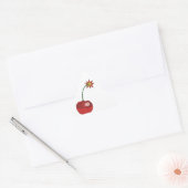 Glitter Cherry Bomb Sticker (Envelop)