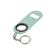 Glitter chevron flesopener sleutelhanger flessenopener (Achterkant Gekanteld)