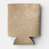 Glitter Chic Glamoureuze Sparkles Blikjeskoeler (Voorkant)