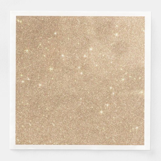 Glitter Chic Glamoureuze Sparkles Servet (Voorkant)