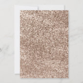 Glitter Chic Waterverf Ice Cream Vrijgezellenfeest Kaart (Achterkant)