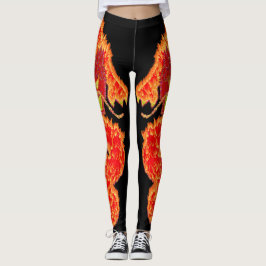 Glitter Chinees Lunar Nieuwjaar van de Draak Leggings