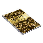 glitter citaten verzameling notities notitieboek (Rechterzijde)