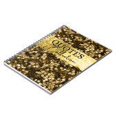 glitter citeert de nota's van het collectie notitieboek (Linkerzijde)