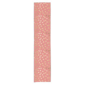 Glitter City Stippen Table Runner Korte Tafelloper (Voorkant)