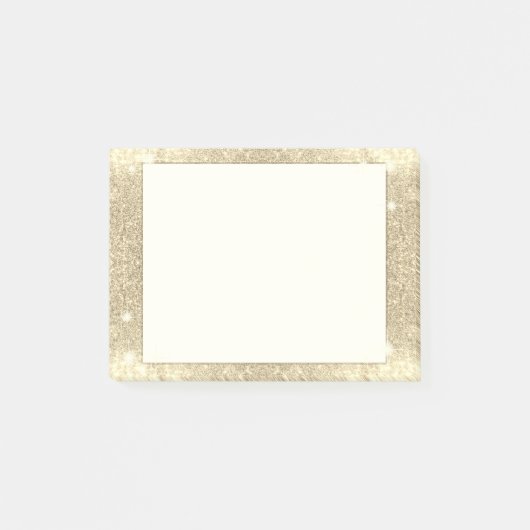 Glitter Classic Glamour Sparkle Faux Post-it® Notes (Voorkant)