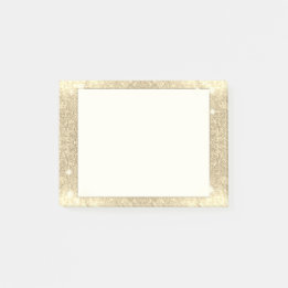 Glitter Classic Glamour Sparkle Faux Post-it® Notes