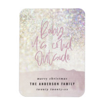 Glitter Classy baby Zijn covid buiten Kerstmis