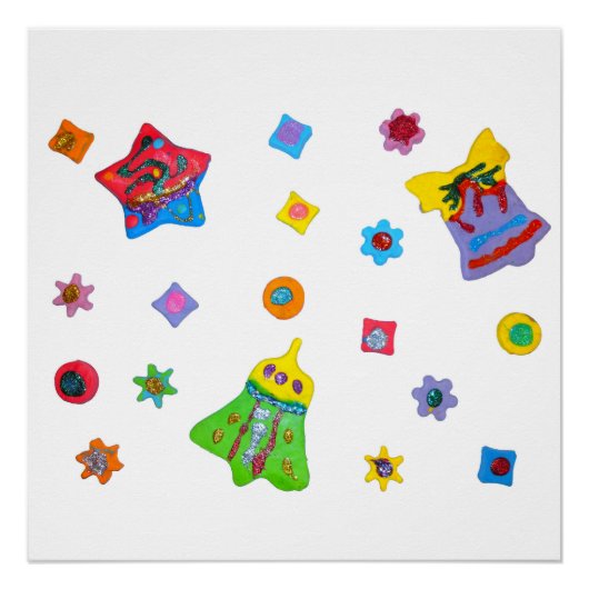 Glitter Clay Perfect Poster (Voorkant)