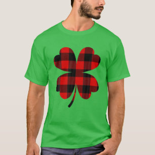 Glitter Clover Shamrock St Patricks Day for Women T-shirt