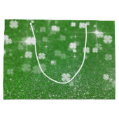 Glitter Clover voor mousserende windkle - Large Gi Cadeautasje (Achterkant)