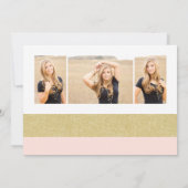 Glitter Collectie | Aankondiging Afstuderen (Achterkant)