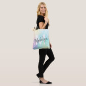 Glitter Colorful Glamoureus  Patroon Tote Bag (Op model)