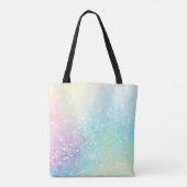 Glitter Colorful Glamoureus  Patroon Tote Bag (Achterkant)