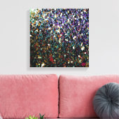 Glitter comet & sterren canvas afdruk (Insitu (Woonkamer))