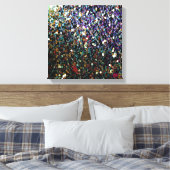 Glitter comet & sterren canvas afdruk (Insitu (Slaapkamer))