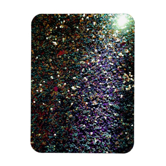 Glitter comet & sterren magneet (Verticaal)