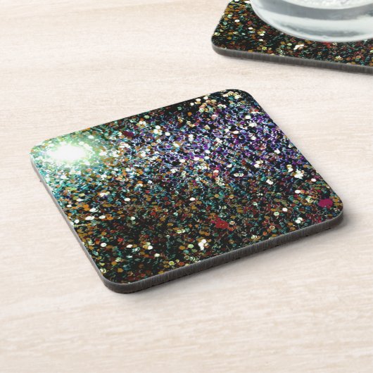 Glitter comet & sterren onderzetter (Linkerzijde)