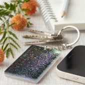 Glitter comet & sterren sleutelhanger (Voorkant Rechts)