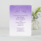 Glitter Confetti 13e verjaardagsfeestje Kaart (Staand voorkant)