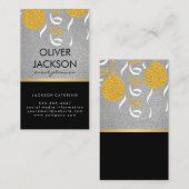 Glitter | Confetti Balloons Evenementenplanner Visitekaartje (Voorkant / Achterkant)