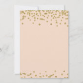 Glitter Confetti Glitter Glitter Kaart (Achterkant)