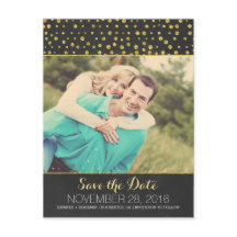 Glitter confetti krijtbord foto Sla de datum op