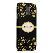Glitter Confetti poka Dots Sparkle Case-Mate Samsung Galaxy Hoesje (Back/Rechts)