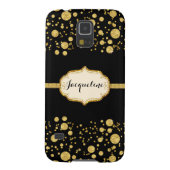 Glitter Confetti poka Dots Sparkle Case-Mate Samsung Galaxy Hoesje (Achterkant)
