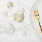 Glitter-Confetti voor goud en witte glitter Confetti (Groep)