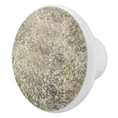 Glitter Crackle Moderne Chic Glam Sparkle Keramische Knop (Rechts)