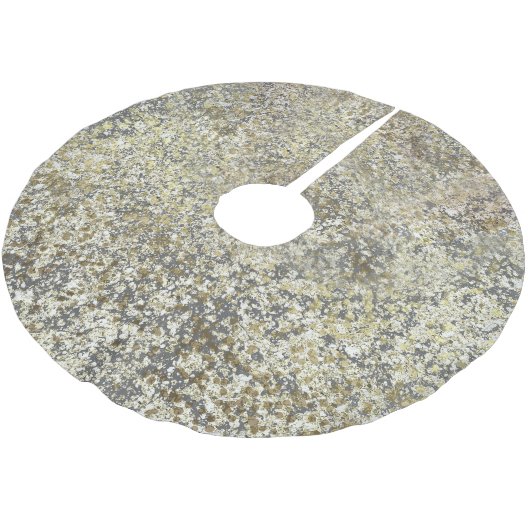 Glitter Crackle Moderne Chic Glam Sparkle Kerstboom Rok (Gekanteld)