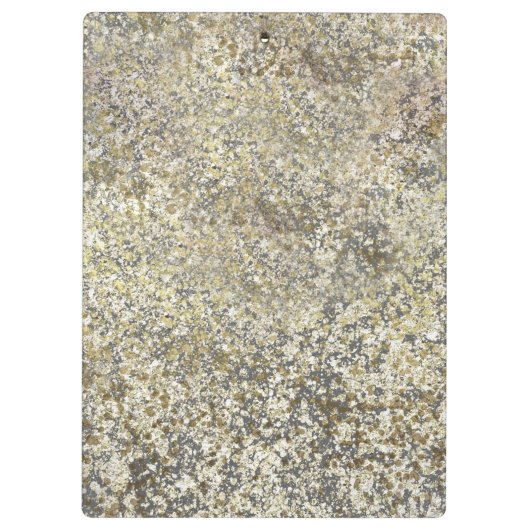 Glitter Crackle Moderne Chic Glam Sparkle Klembord (Achterkant)