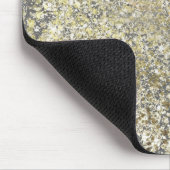 Glitter Crackle Moderne Chic Glam Sparkle Muismat (Hoek)