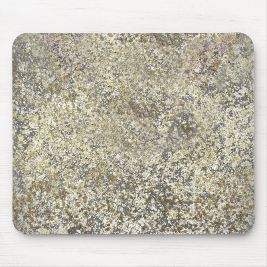 Glitter Crackle Moderne Chic Glam Sparkle Muismat (Voorkant)