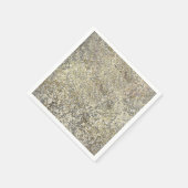 Glitter Crackle Moderne Chic Glam Sparkle Servetten (Hoek)