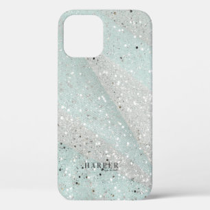 Glitter Custom Name Hoesje-Mate iPhone Case