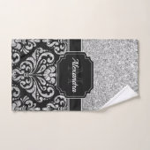 Glitter Damask Bad Handdoek (Handdoek)
