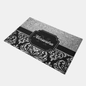 Glitter Damask Deurmat (Schuin)