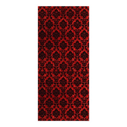 Glitter Damask Las Vegas Wedding Menu (Achterkant)