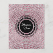 Glitter Dank je Flyer (Achterkant)