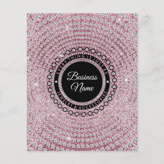 Glitter Dank je Flyer (Achterkant)