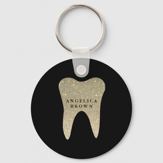 Glitter Dental Sleutelhanger (Voorkant)