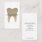Glitter Dental Visitekaartje (Voorkant / Achterkant)