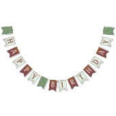 Glitter Dieren Circus Kids Verjaardagsfeestje Vlaggetjes (Alle)