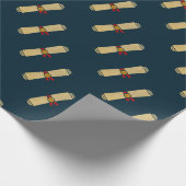 Glitter Diploma Afstuderen Cadeaupapier (Hoek)